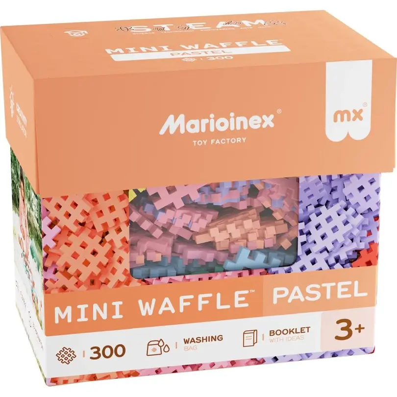 Bausatz Mini Waffle Pastell