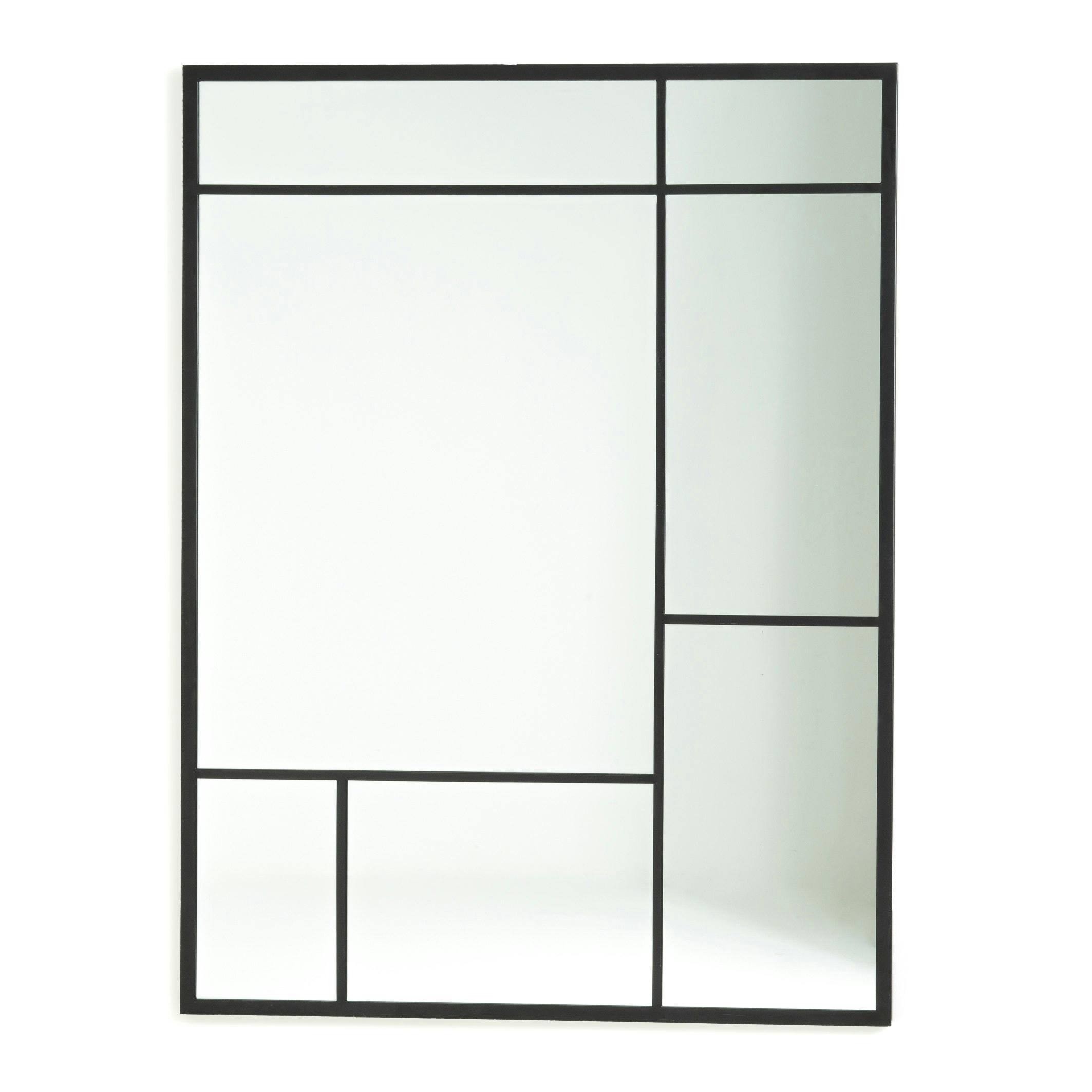 Miroir métal style industriel 120x90 cm, Lenaig