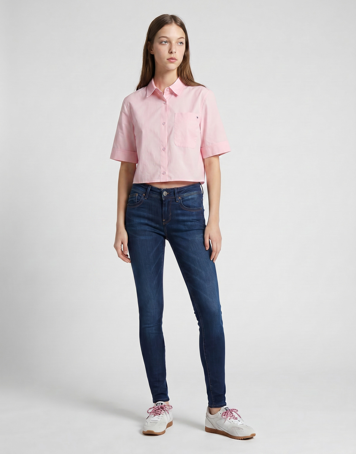 G-Star Raw - LYNN MID SKINNY - Blue