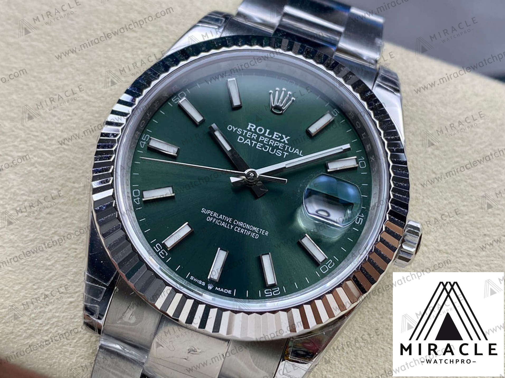 ROLEX-Datejust-ref.M126334-0027-Elite Clone-41mm-Replica Watch