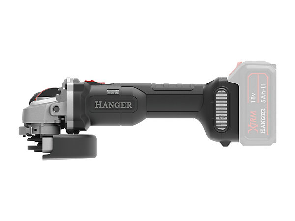 Meuleuse d'angle 18V GX18-8C 125mm (sans batterie ni chargeur) en boitecarton - HANGER - 402003