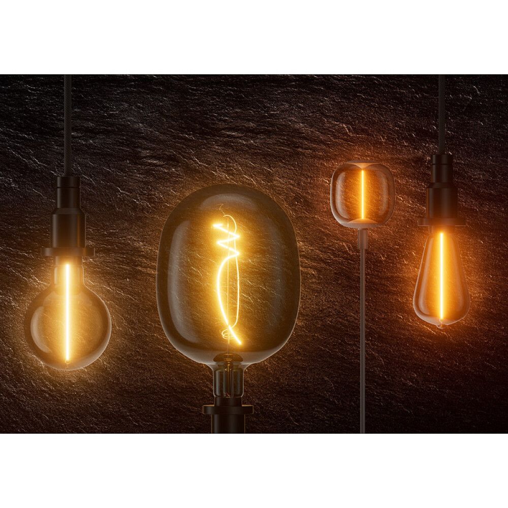 LYSPÆRE OSRAM VINTAGE 1906 LED GLOB E27 2,2W GULL
