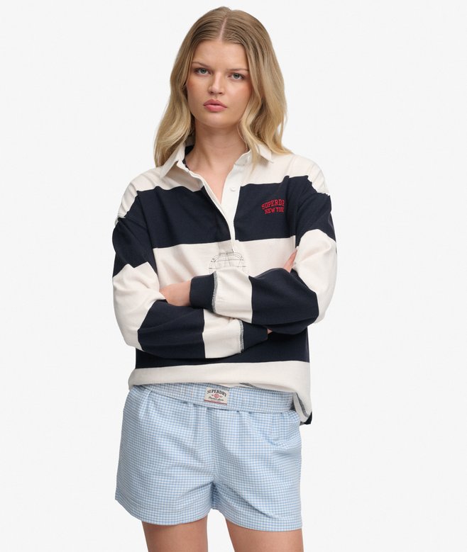 Heritage Stripe Rugby Top