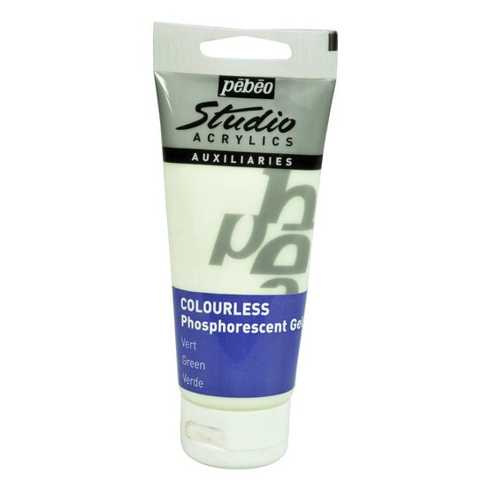 Pebeo Colourless Phosphorescent Gel 100ml