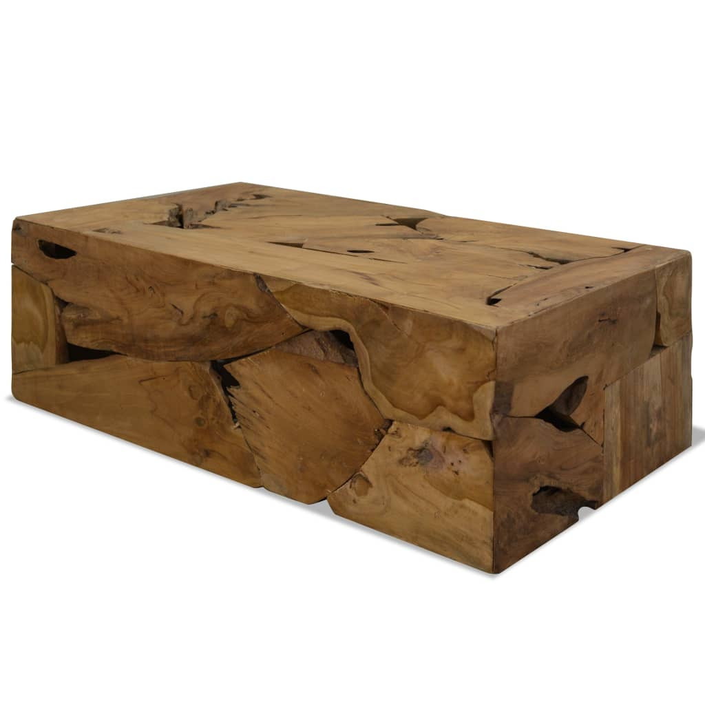 Stolik Kawowy Ława Stół Brązowy Drewniany 90x50x30 Do Salonu Do Pokoju