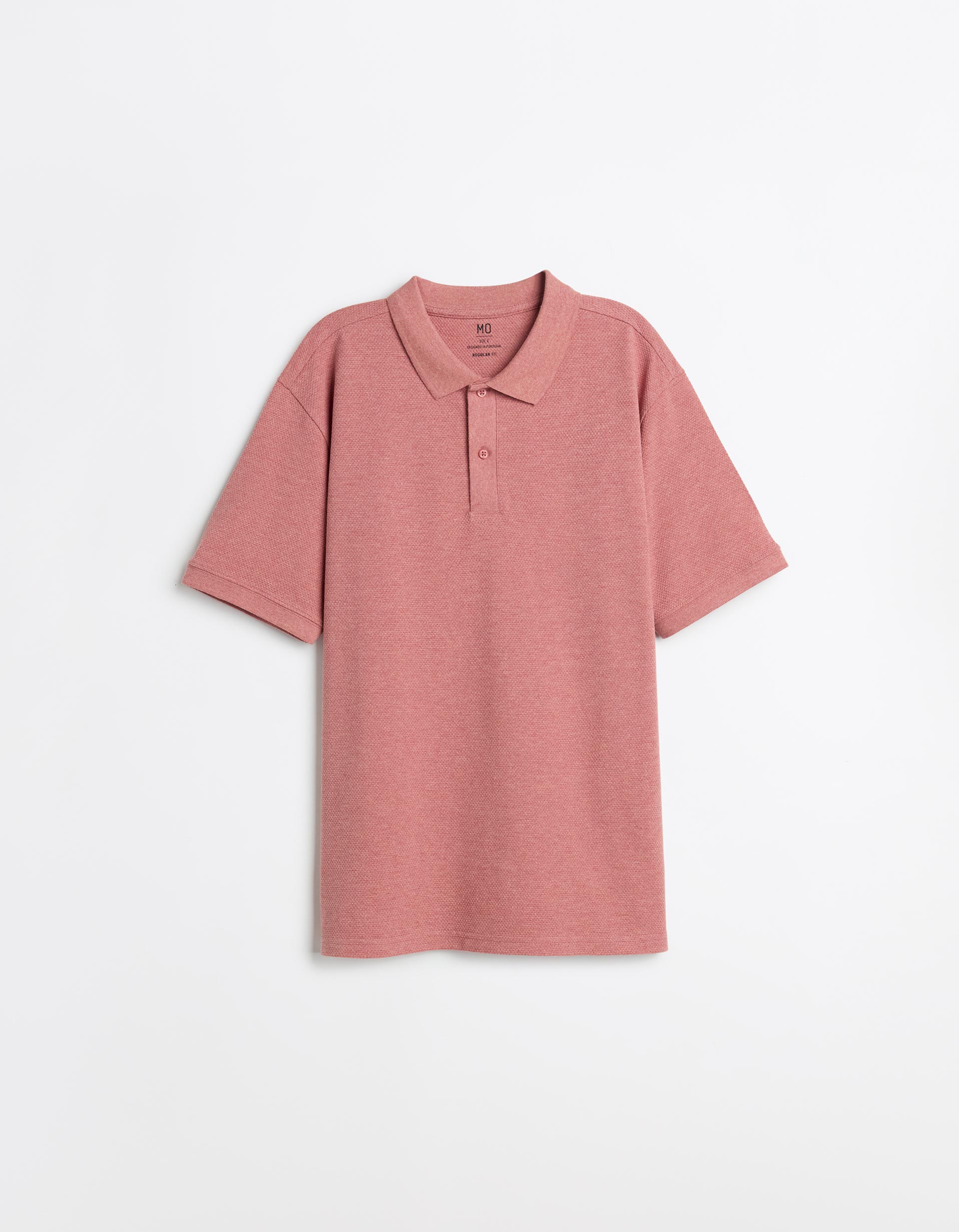 Polo Piquet, Homem, Rosa Claro