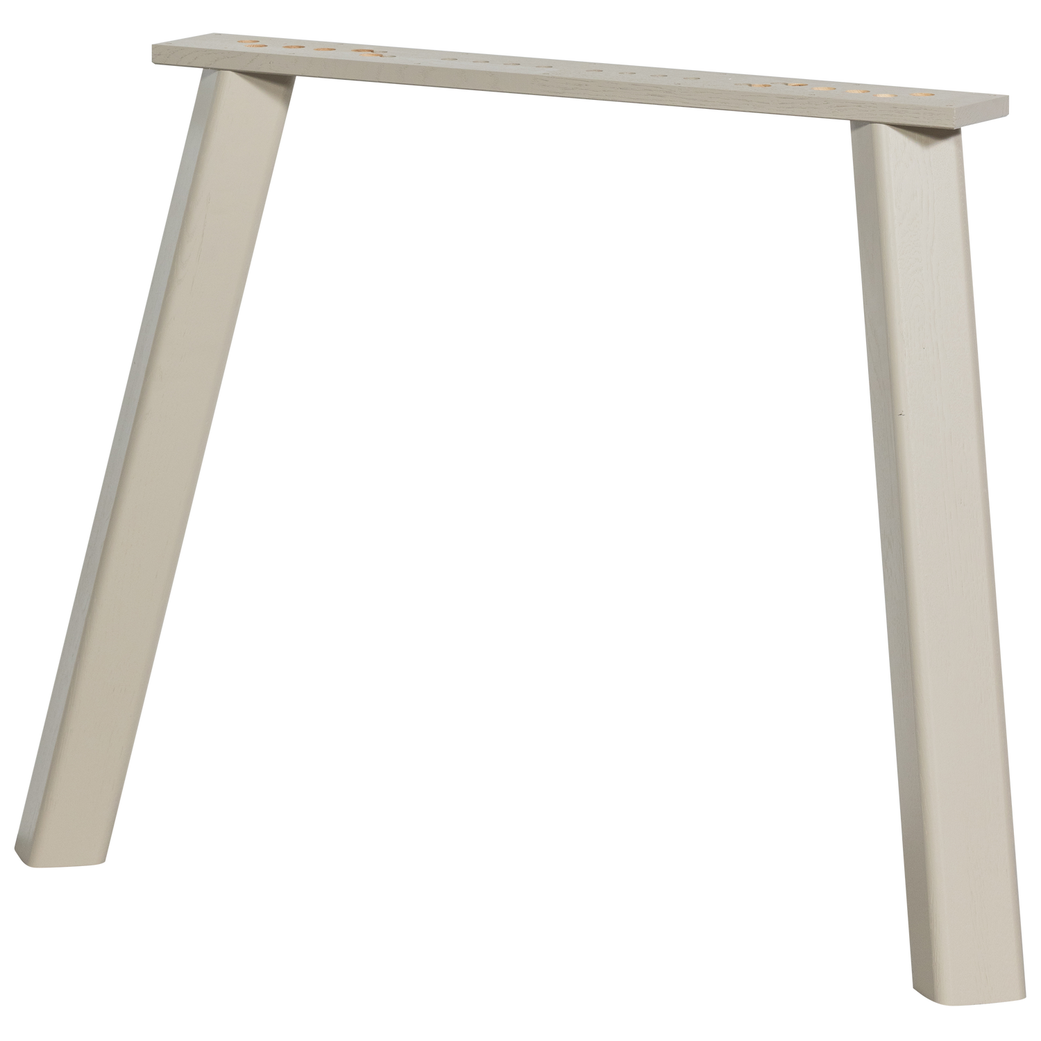 WOOOD Haarlem 4-standen poot - Eiken - Beige - Set van 2