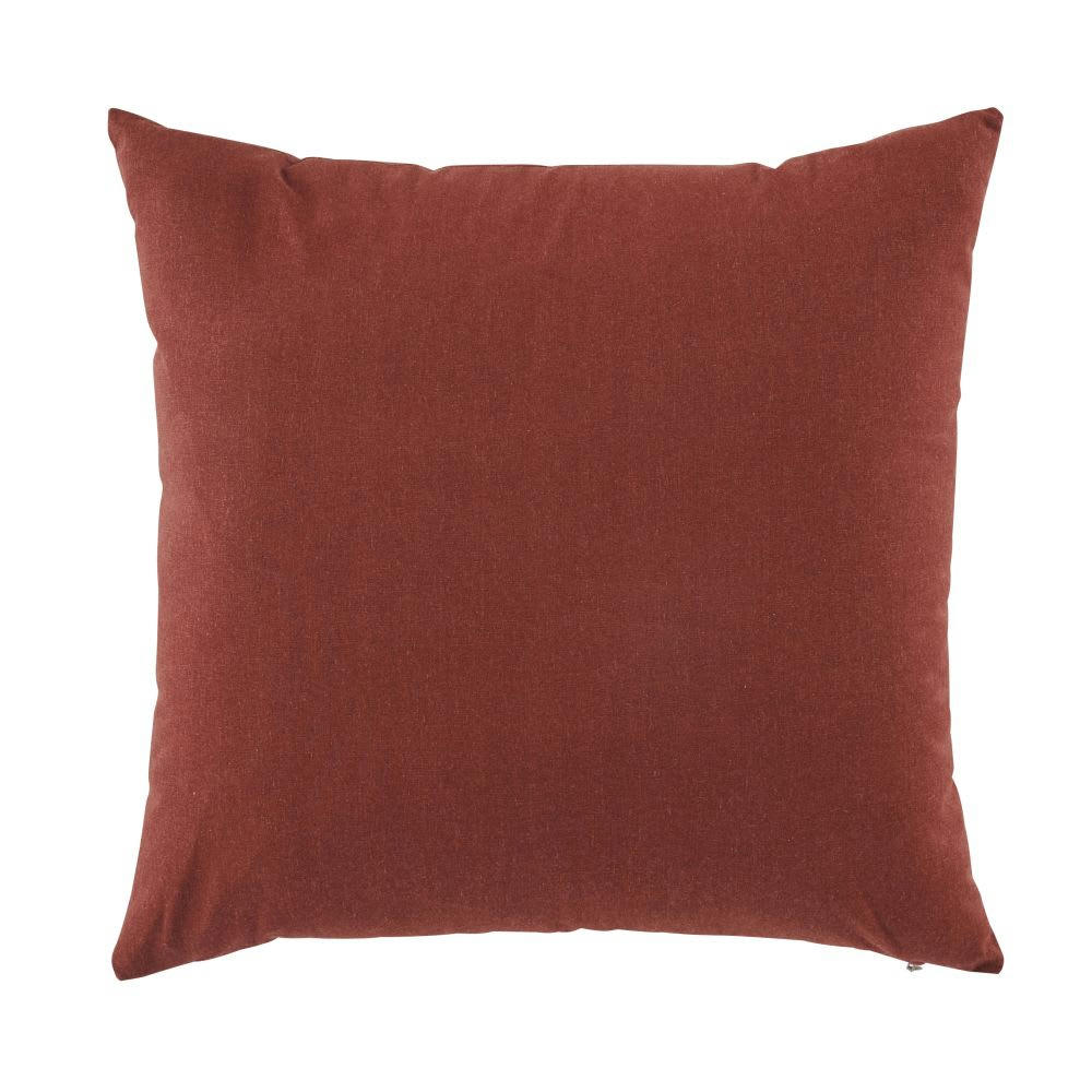 ROMMIE - Coussin terracotta 45x45