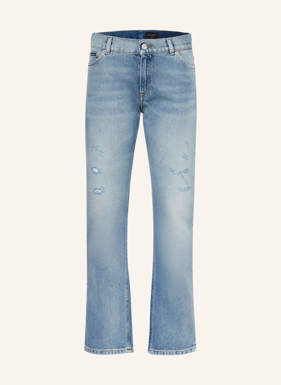 DOLCE & GABBANA Destroyed Jeans FRANK Straight Fit
