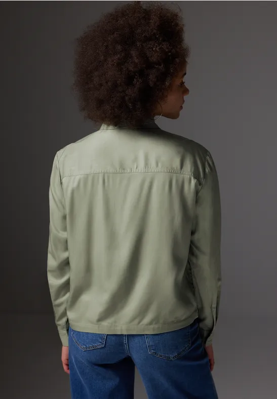 Hemdbluse mit Brusttaschen