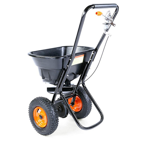 épandeur centrifuge sur roues - FUXTEC FX-GS36 - 36 kg largeur d'épandage XXL