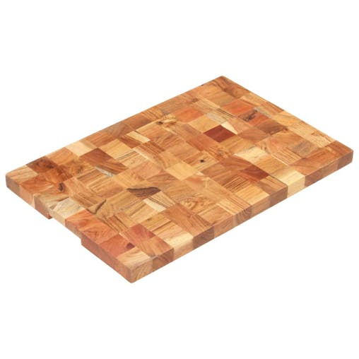 NNEVL Chopping Board 60x40x3.8 cm Solid Acacia Wood