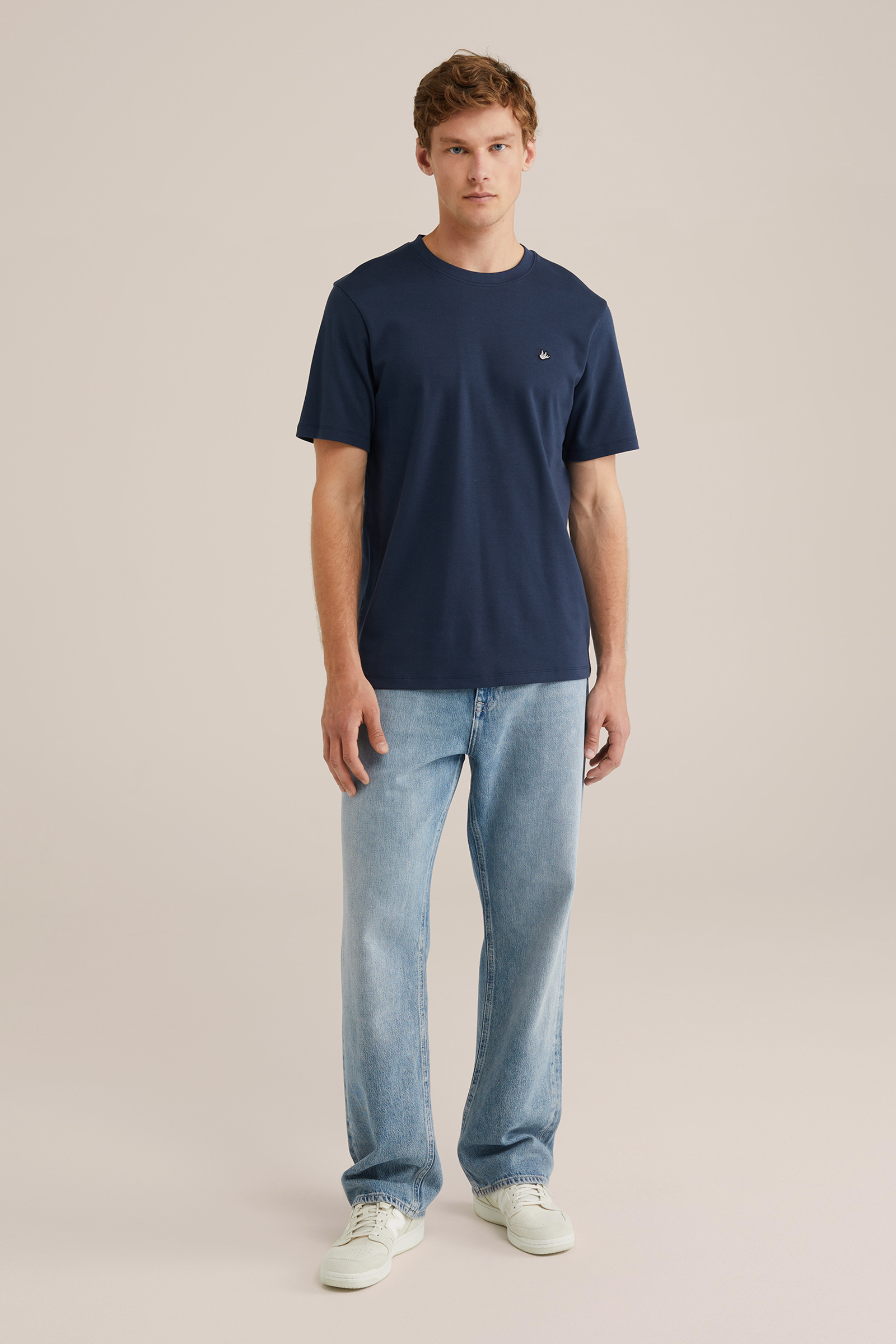 Heren Regular fit T-shirt met embroidery