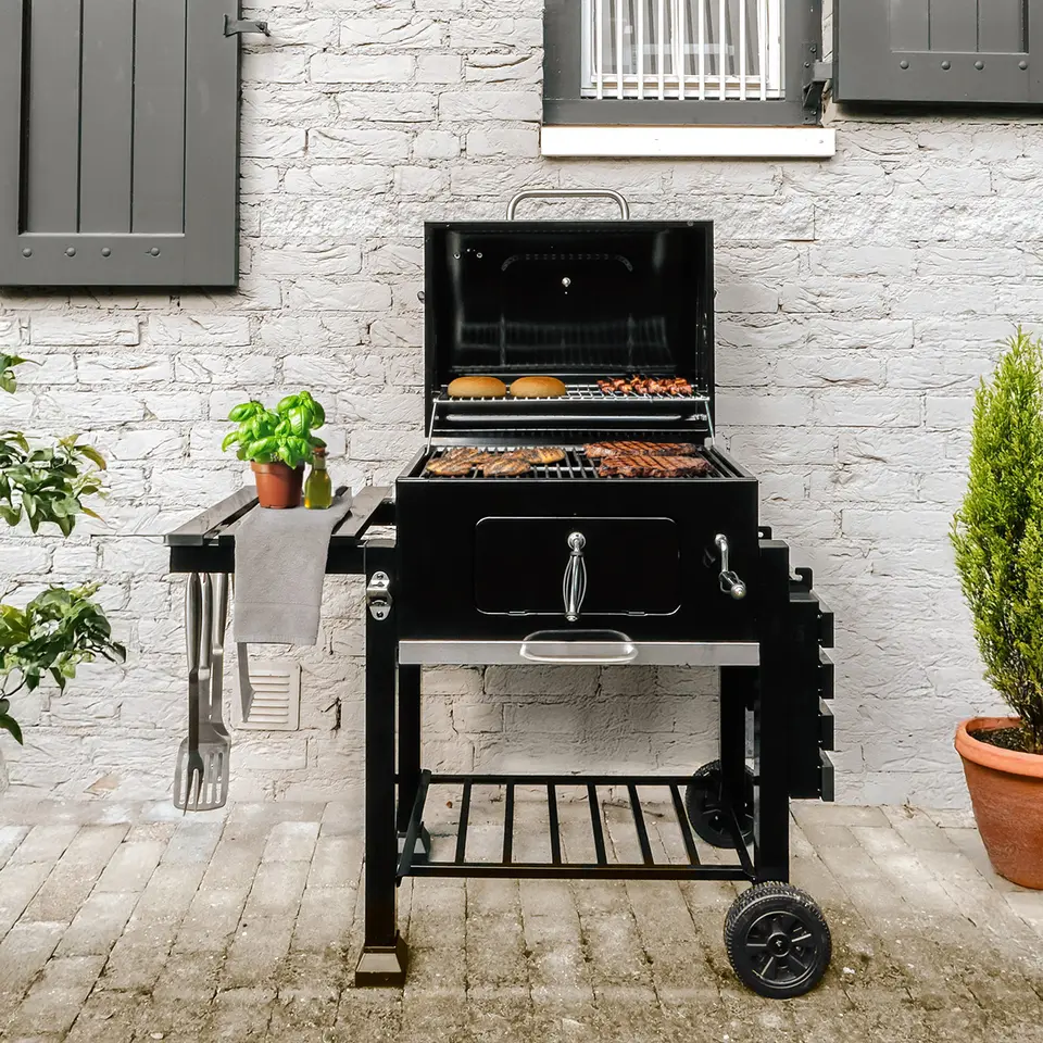 Patton Houtskoolbarbecue C2 - Charcoal Chef (24") - Zwart