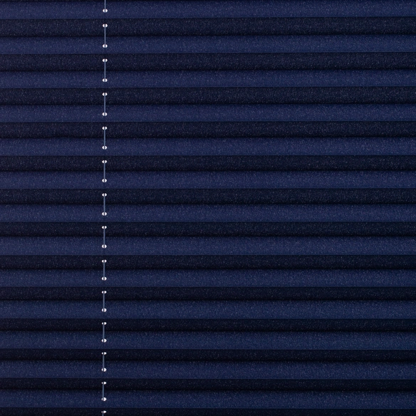 Plissee, Klemmträger, 80x130 cm, blau