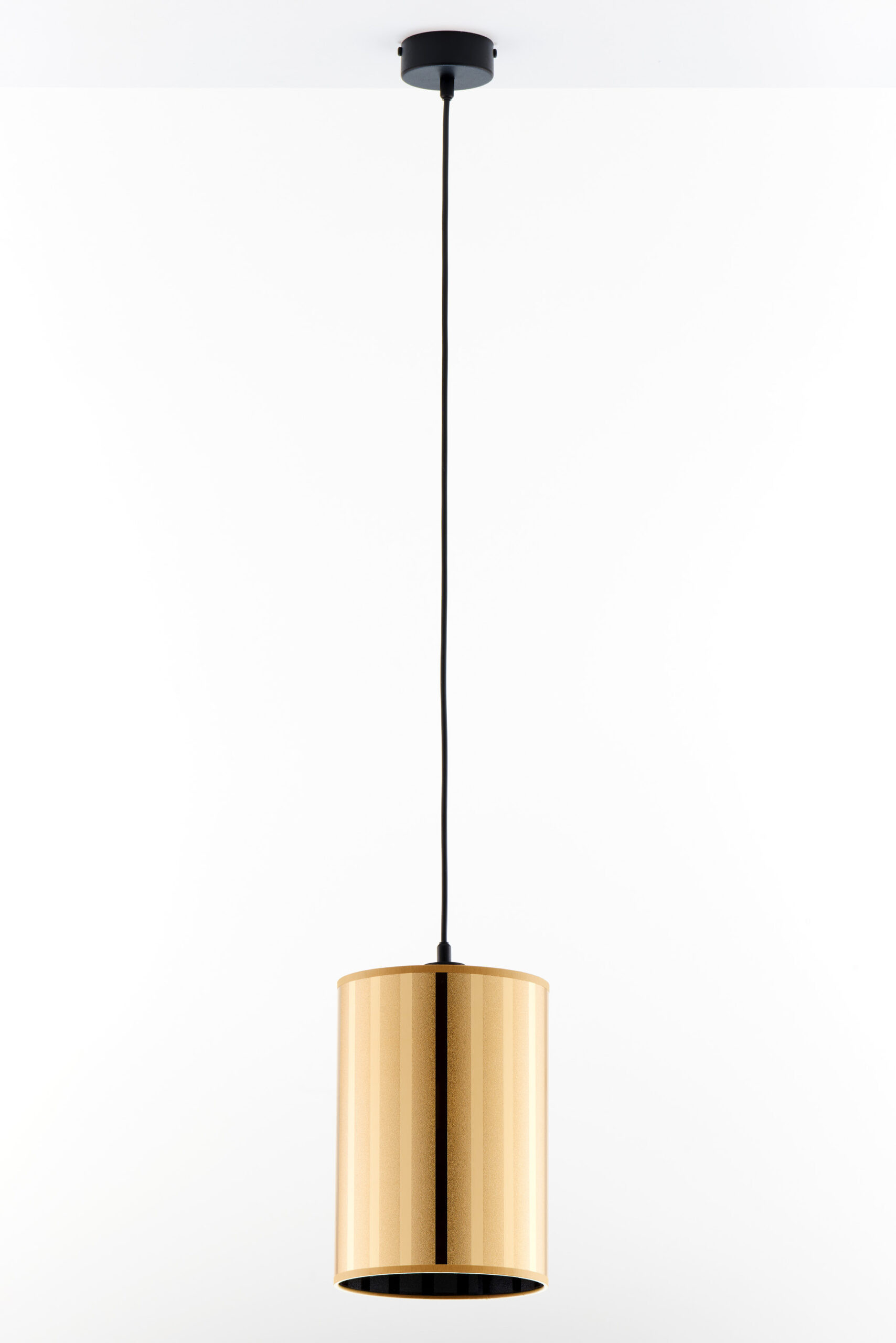 Lampa sufitowa CORTINAzłoto-czarna 1xE27x15W IP20 Jupiter