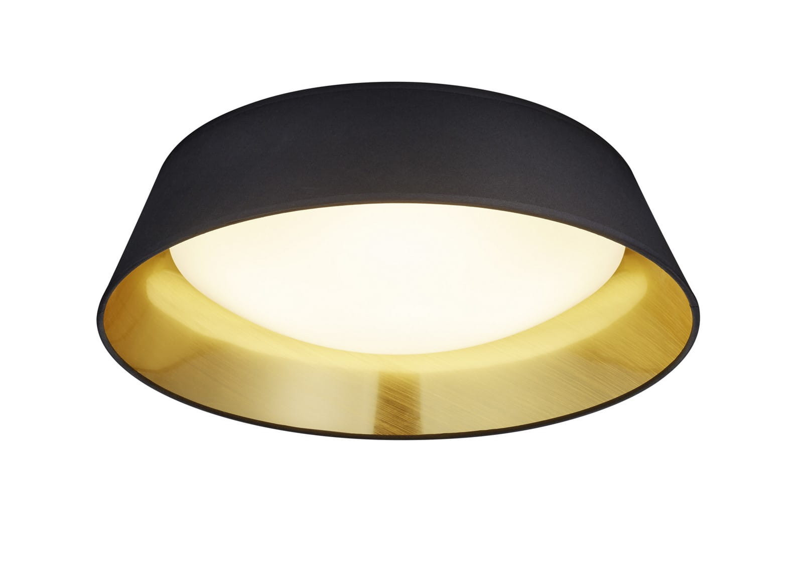 Plafon PONTSokrągły czarno-złoty LED 1x18W 45cm 1700lm IP20 RL