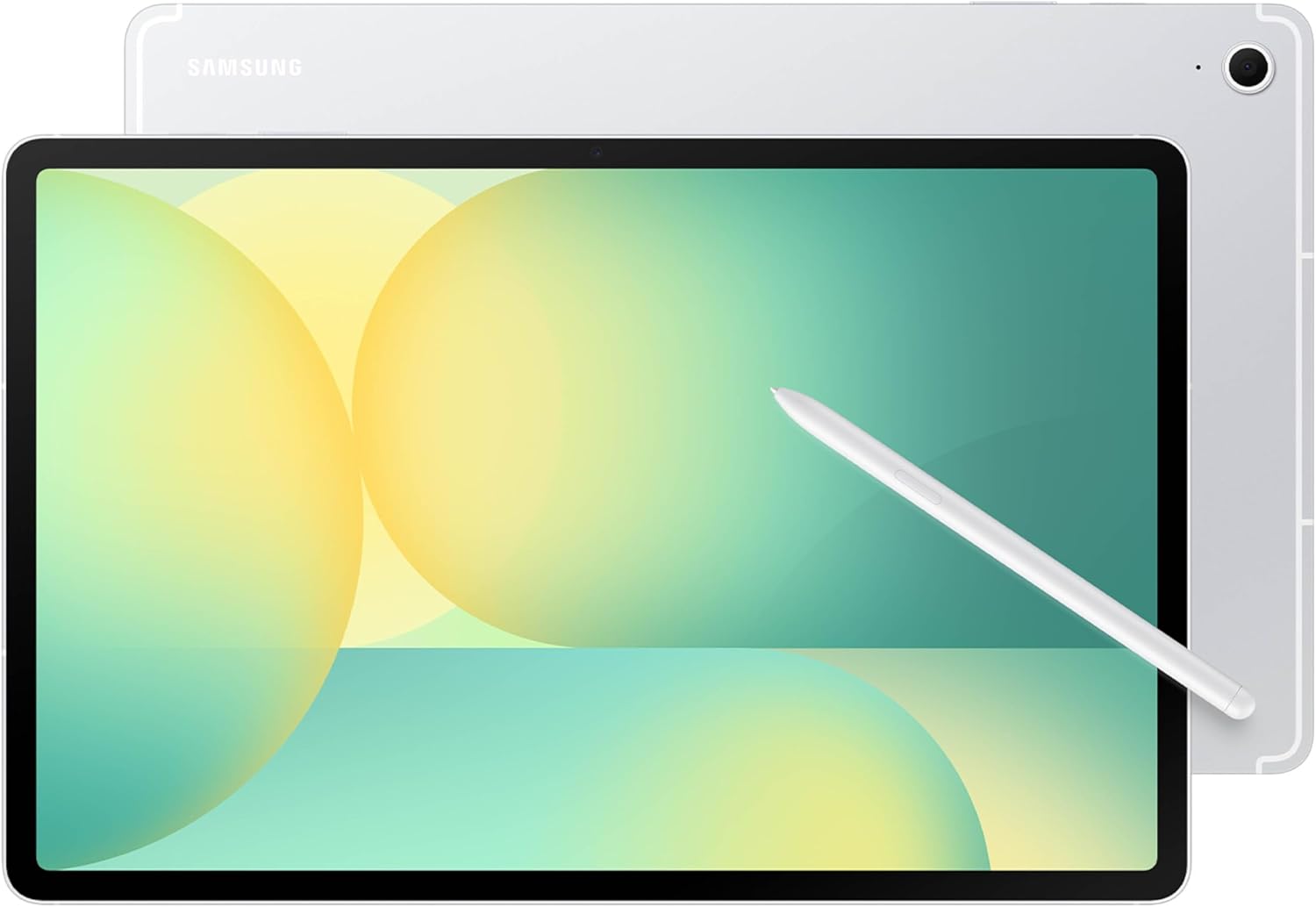 Samsung Galaxy Tab S10 FE 128GB WiFi Android Tablet  Large Display  Long Battery Life  Exynos 1580 Processor  IP68 Water-Resistant  90 Hz Refresh  S Pen for Note-Taking  US Version  Silver