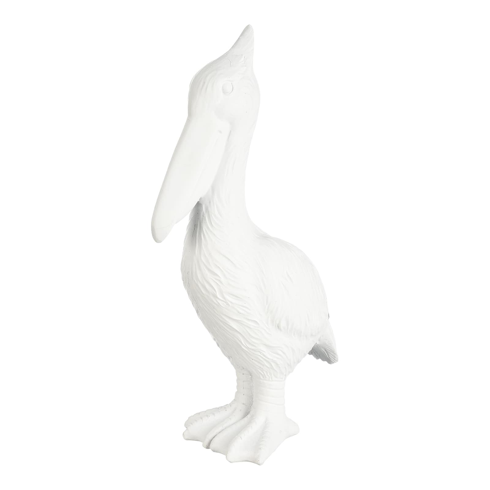 Deko-Figur Vogel Weiß,B 170 x H 250 x T 80 mm