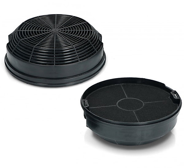 2 FILTRES CHARBON Type 47 Diam. 150 ep.50HOTTE ELECTROLUX - FAURE - ELICA