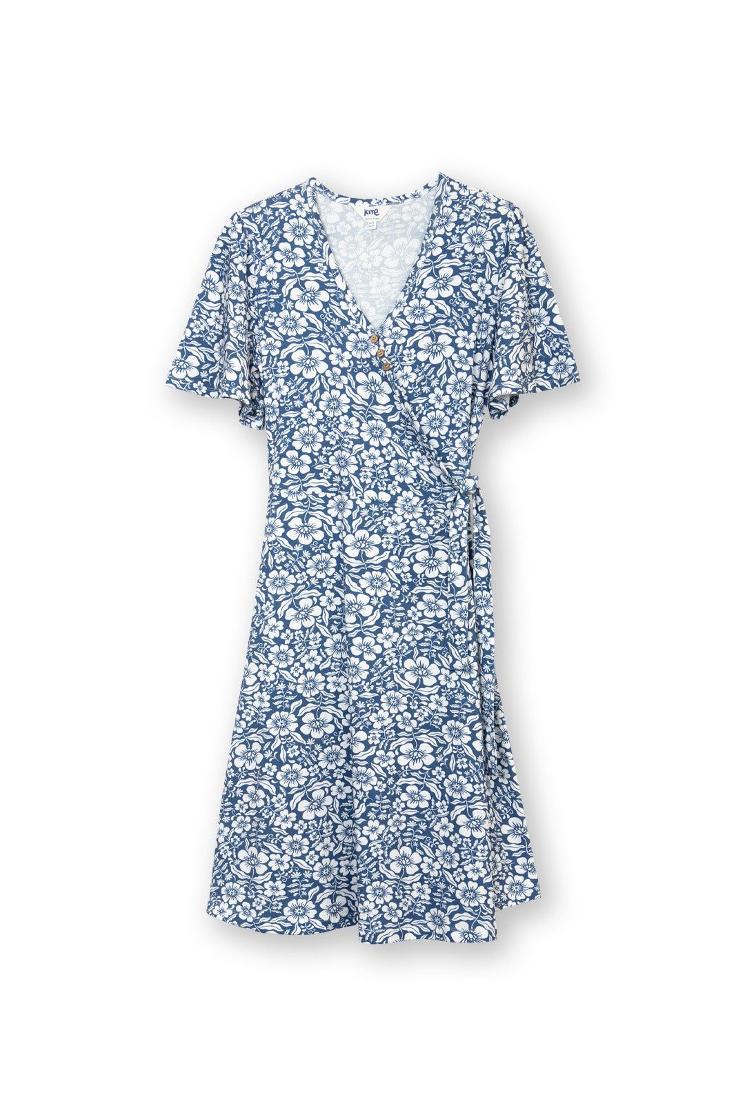 Kite Highcliffe Jersey Wrap Dress Full Bloom