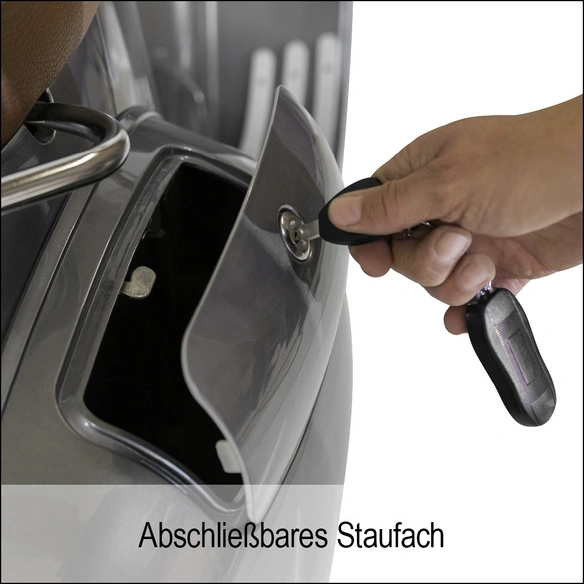 E-Roller »Sizilia«, max. 45 km/h, Reichweite: 80 km, anthrazit