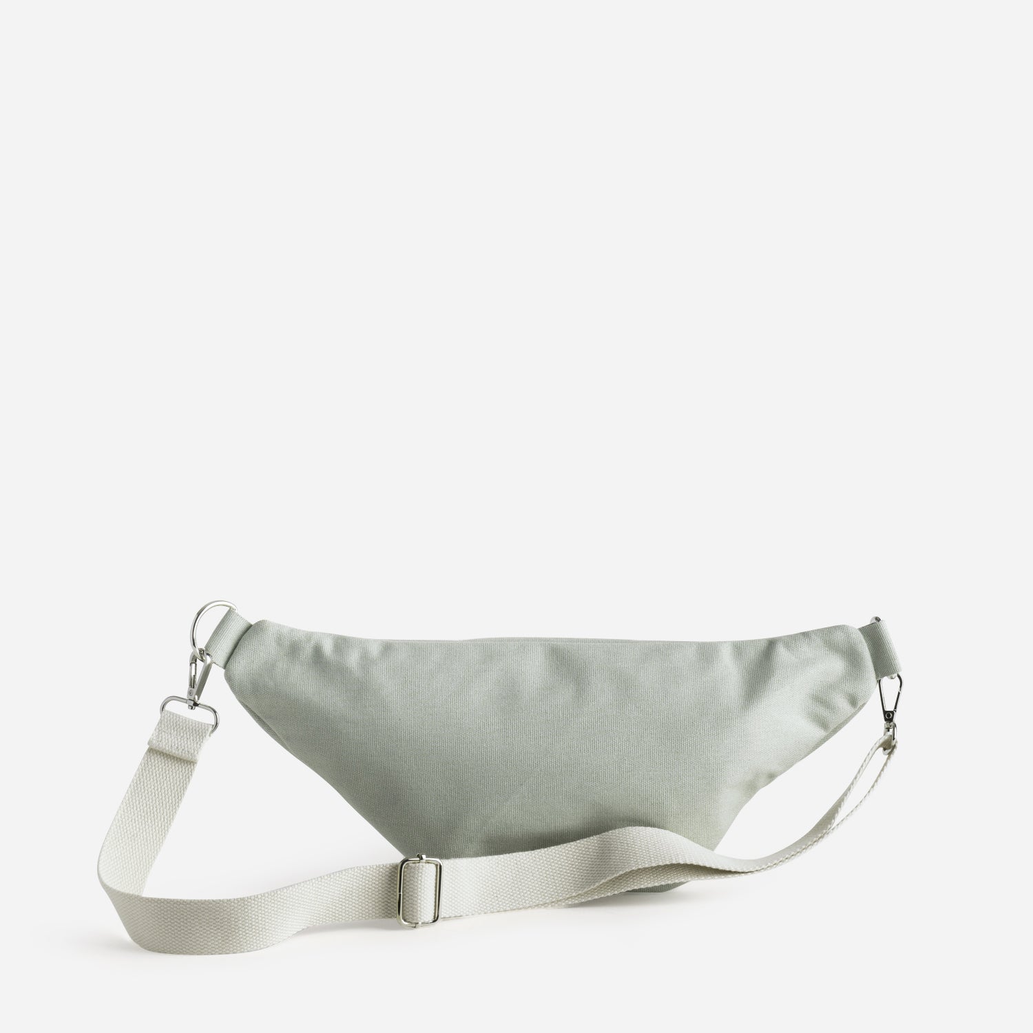 Sac-banane TEXTO vert d'eau textile
