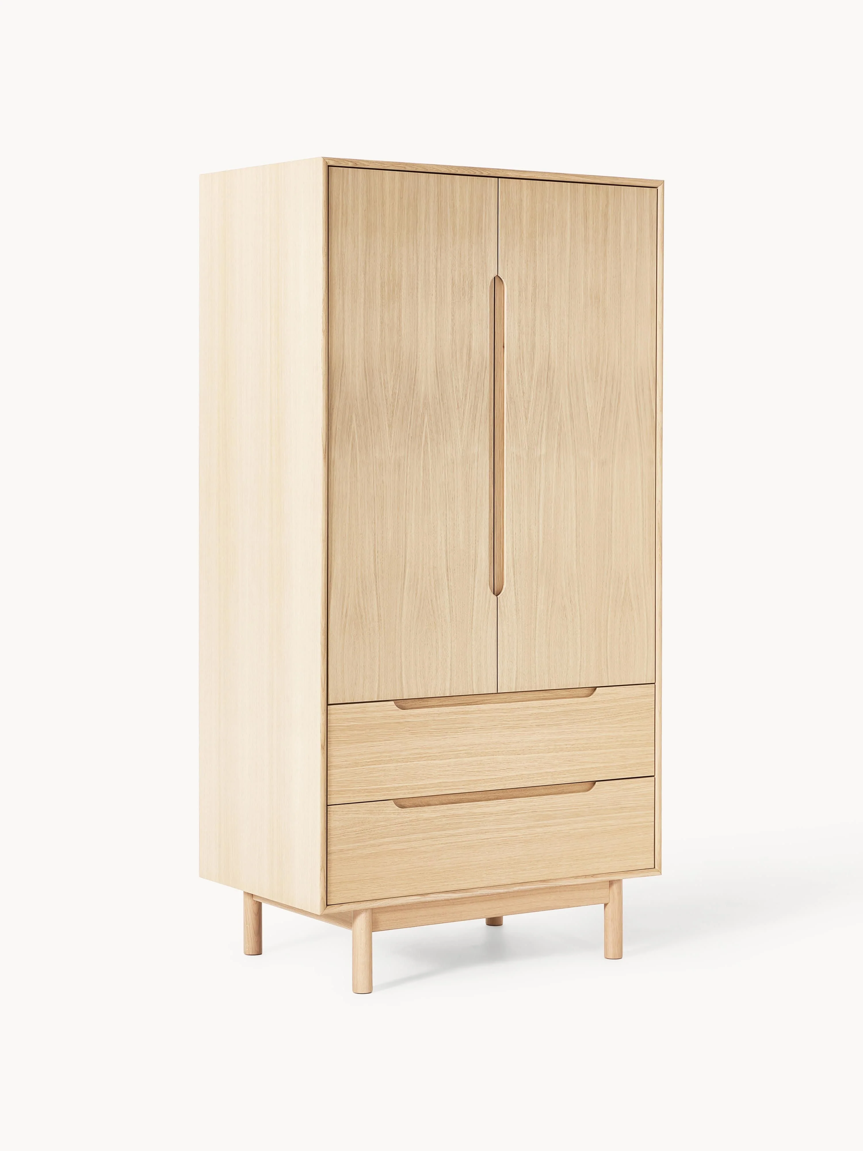 Kleiner Kleiderschrank Cassy, 2-türig