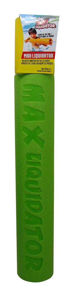 The Original Max Liquidator Pump Kids' Water Squirt Gun/Blaster, 21-in, Assorted Colours