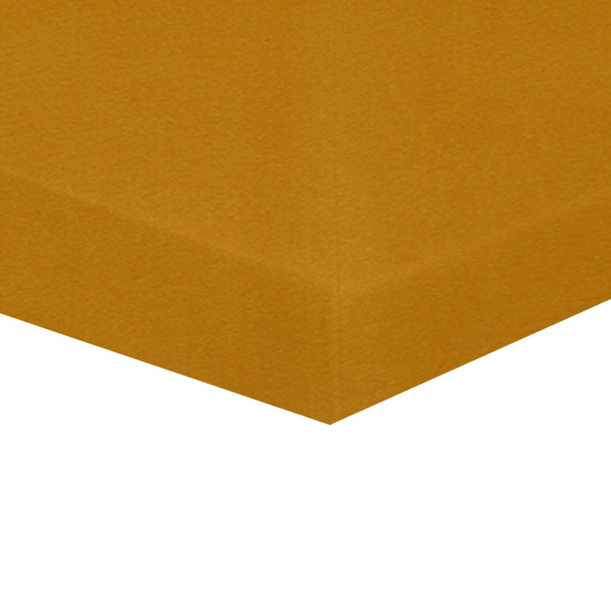 GAMME BIO UNIS - Lot de 2 Draps Housses jersey 60x120 cm Coton bio Ambre/Blanc