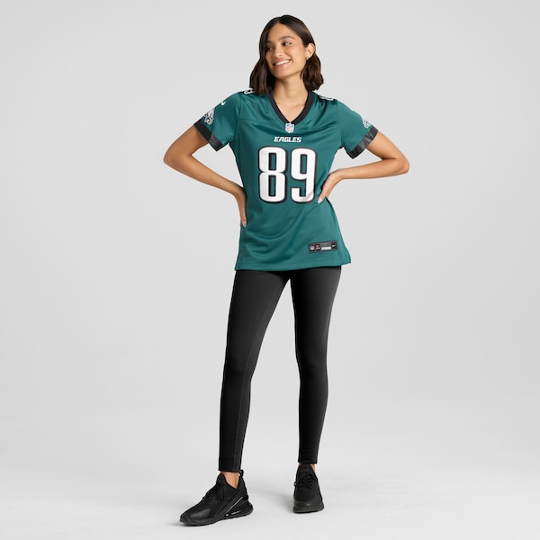 Johnny Wilson Philadelphia Eagles Nike Women's Team Game Jersey - Midnight Green