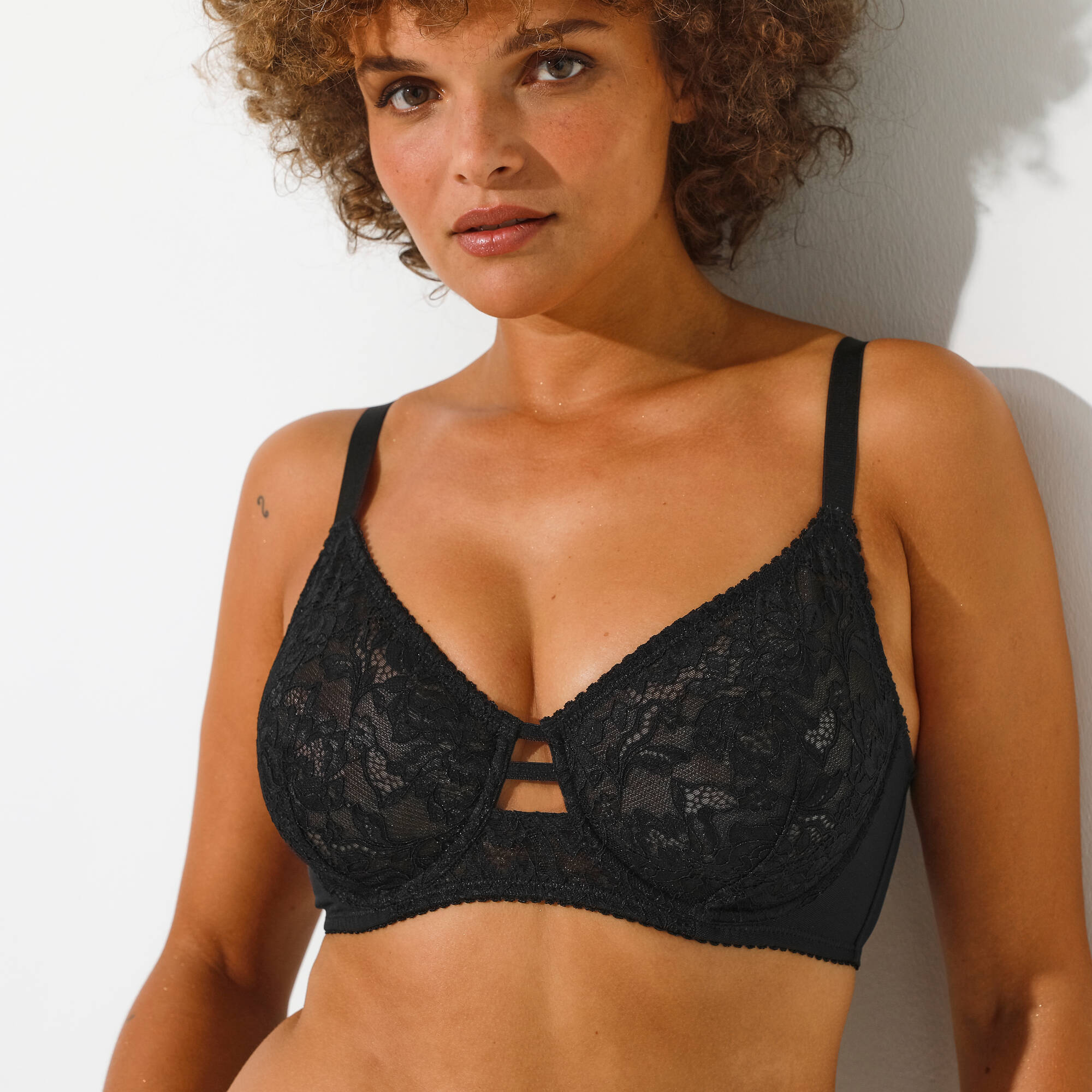 Soutien-gorge minimiseur tout en dentelle avec armatures - lot de 2