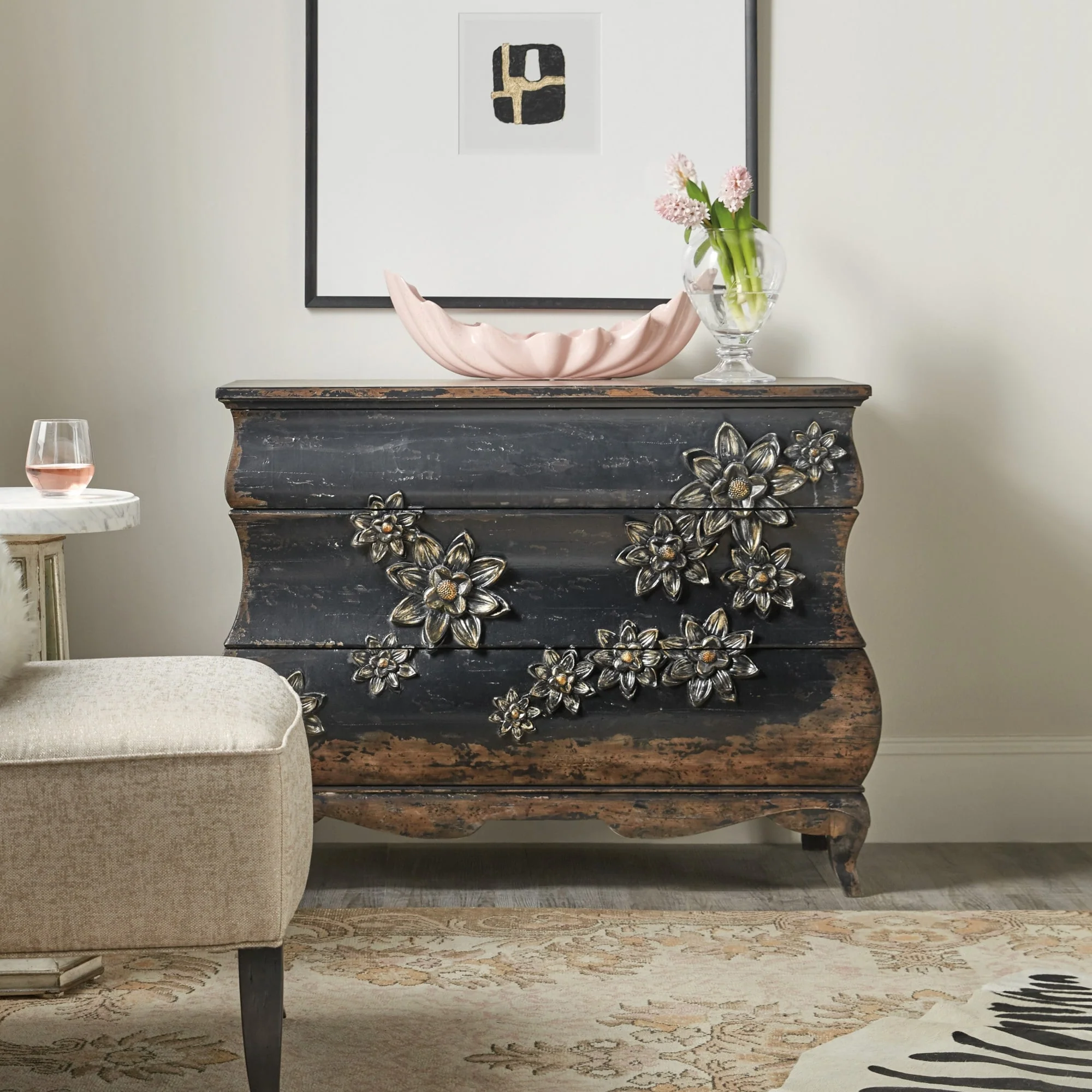 Hooker Furniture Charmant European 42W Luxury Bachelorette Chest