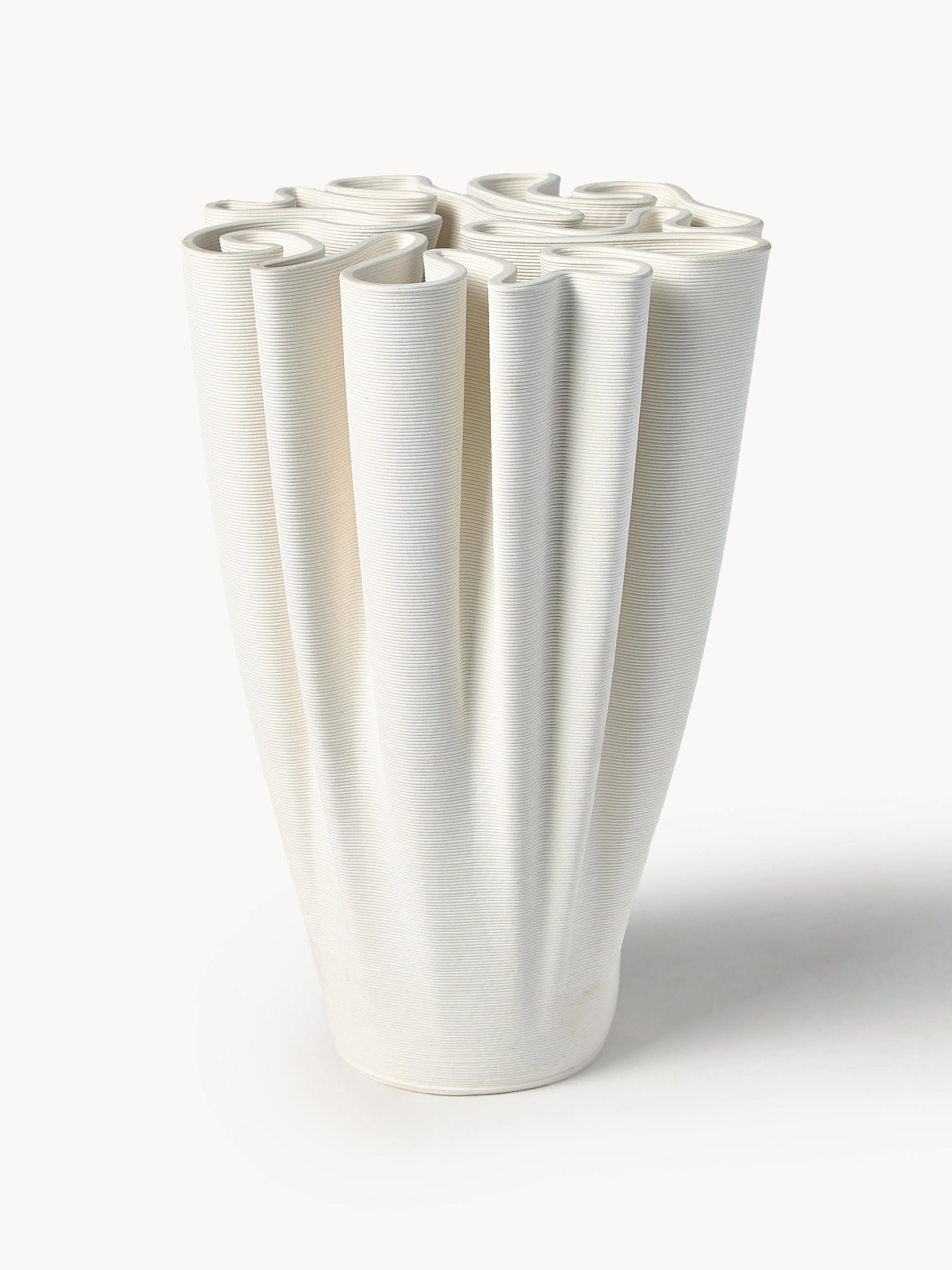 Vase Dedali aus Steinzeug, H 25 cm
