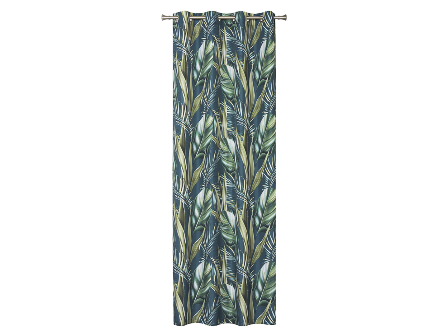 Zasłona Fiji przelotki 140x260 cm zielona