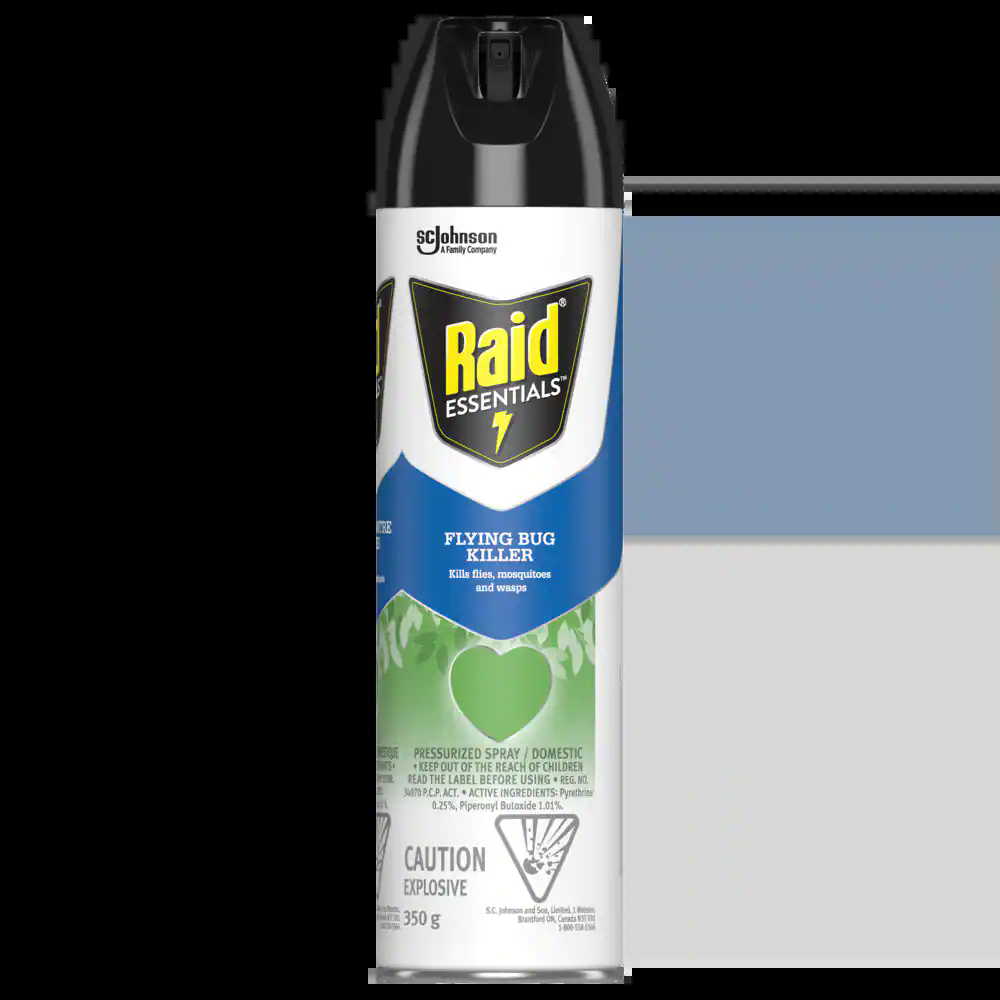Raid Essentials Fly & Mosquito Killer, 350-g