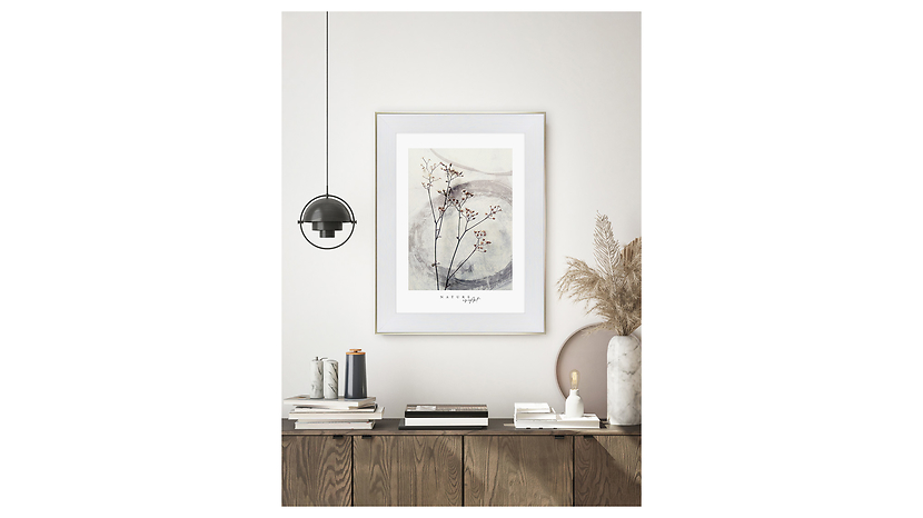 Obraz w ramie Composition Of Wild Flowers 64x84 cm