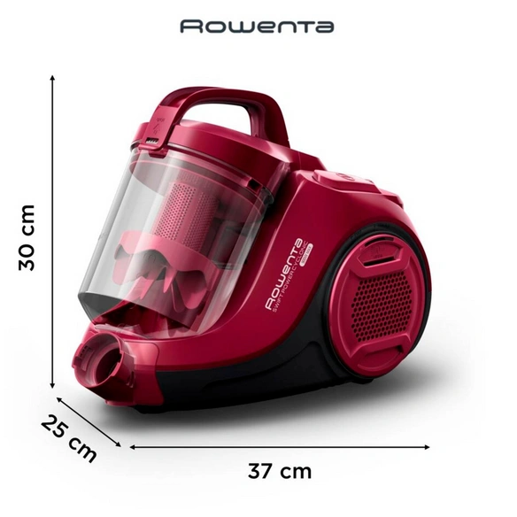 Staubsauger »Swift Power Cyclonic Parkett«, RO2933 dunkelrot