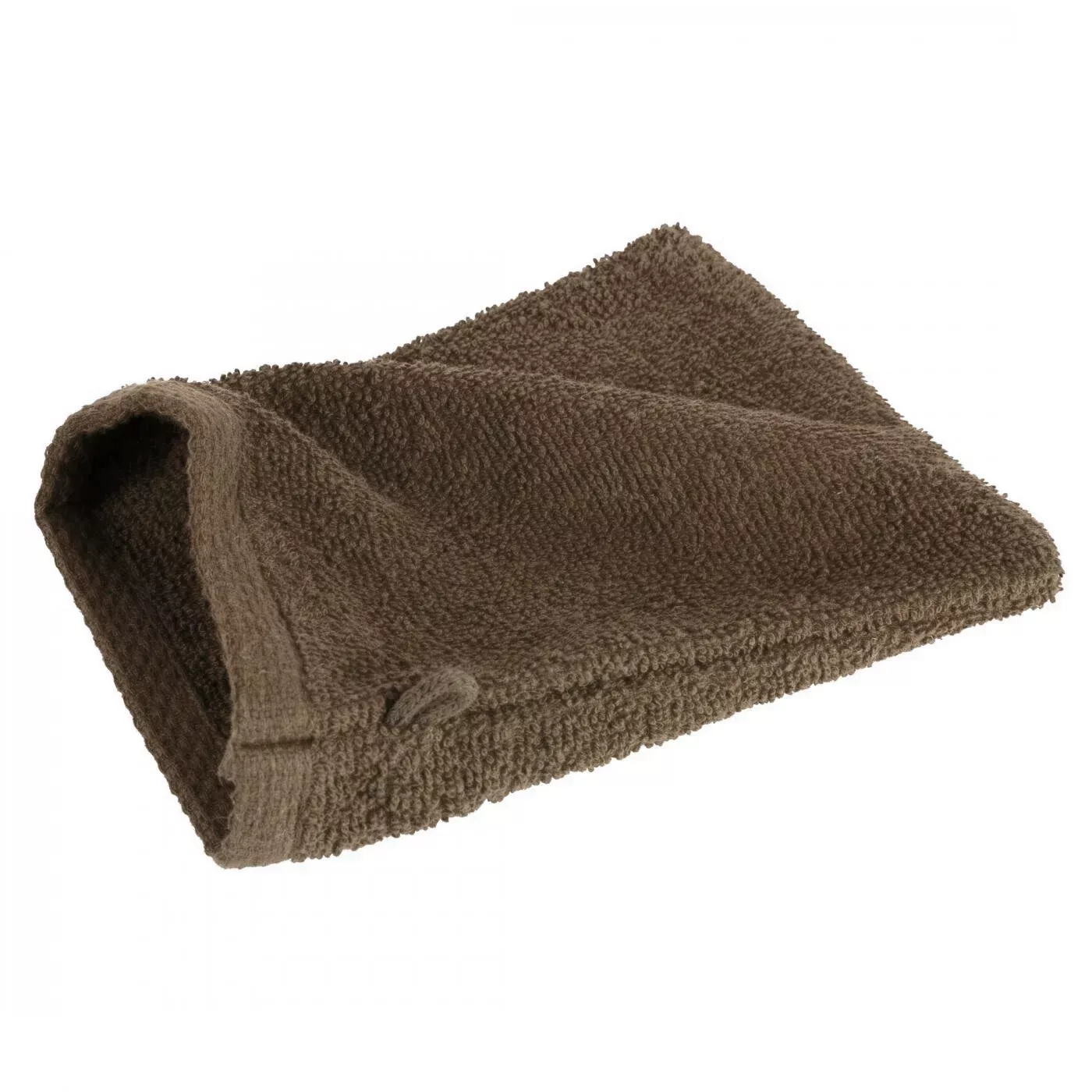 Myjka do kąpieli 16x21 cm bawełniana kolor brązowy 400 g/m2 GŁADKI 1