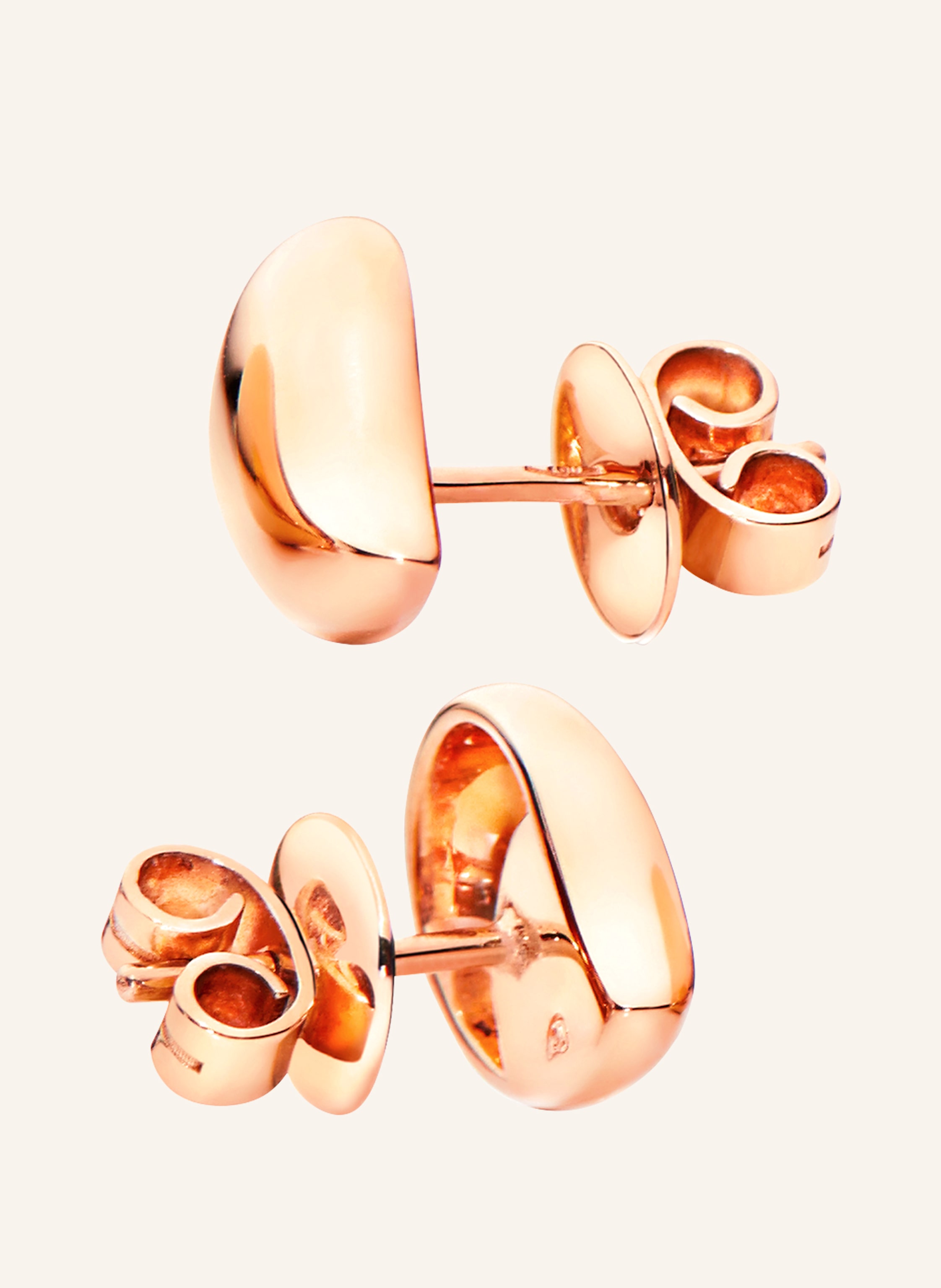 TAMARA COMOLLI Ohrstecker OHRSTECKER SIGNATURE STUD SMALL 18K Roségold