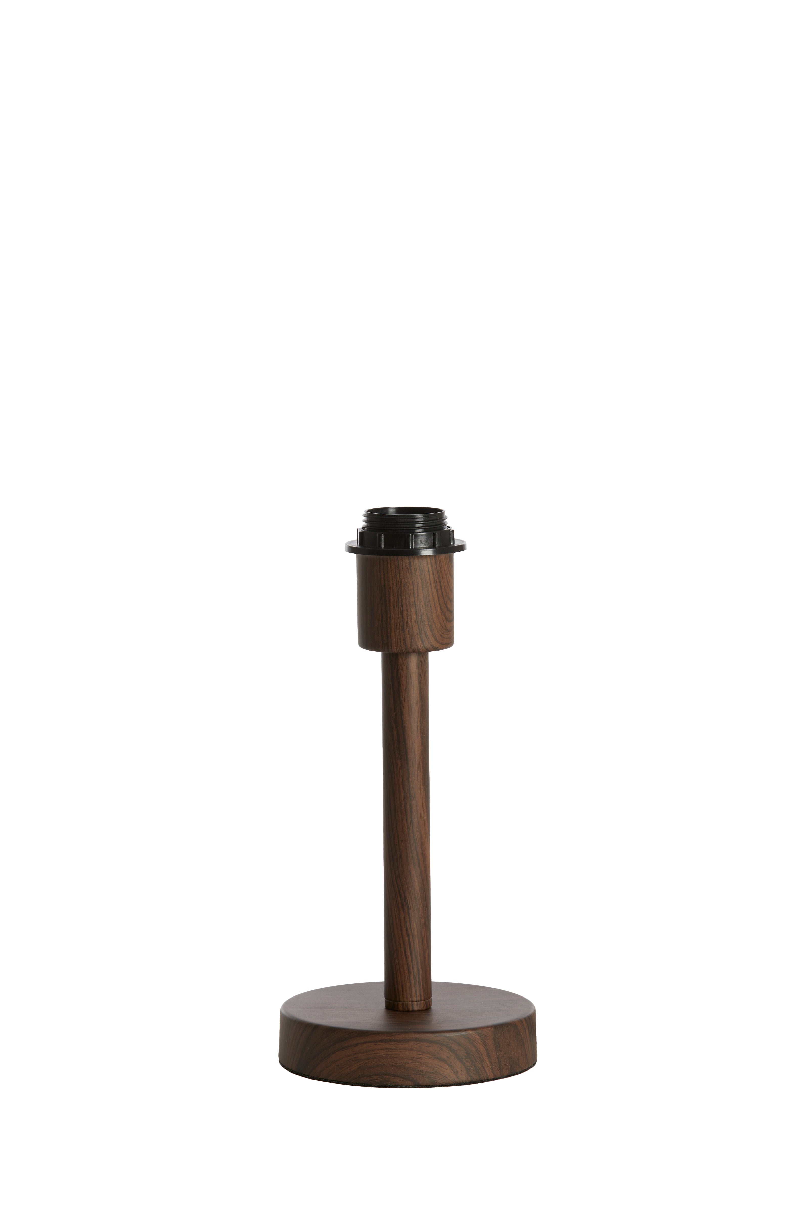 Light & Living lampvoet WASHINGTON - Ø12x26cm - bruin