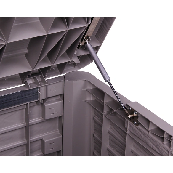 Kissenbox, BxHxT: 147 x 60 x 71 cm, grau