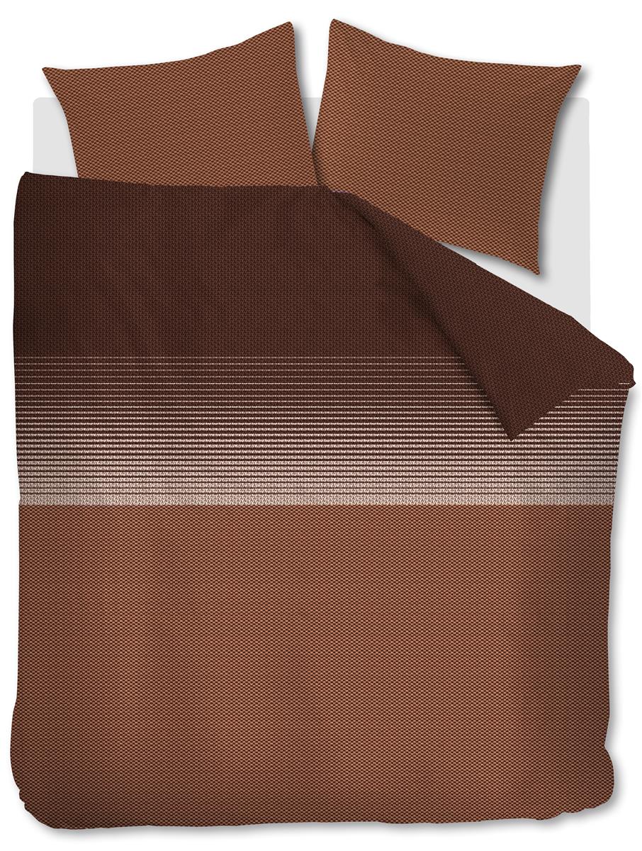 Beddinghouse Demi dekbedovertrek - Tweepersoons - 200x200/220 cm - Steenrood