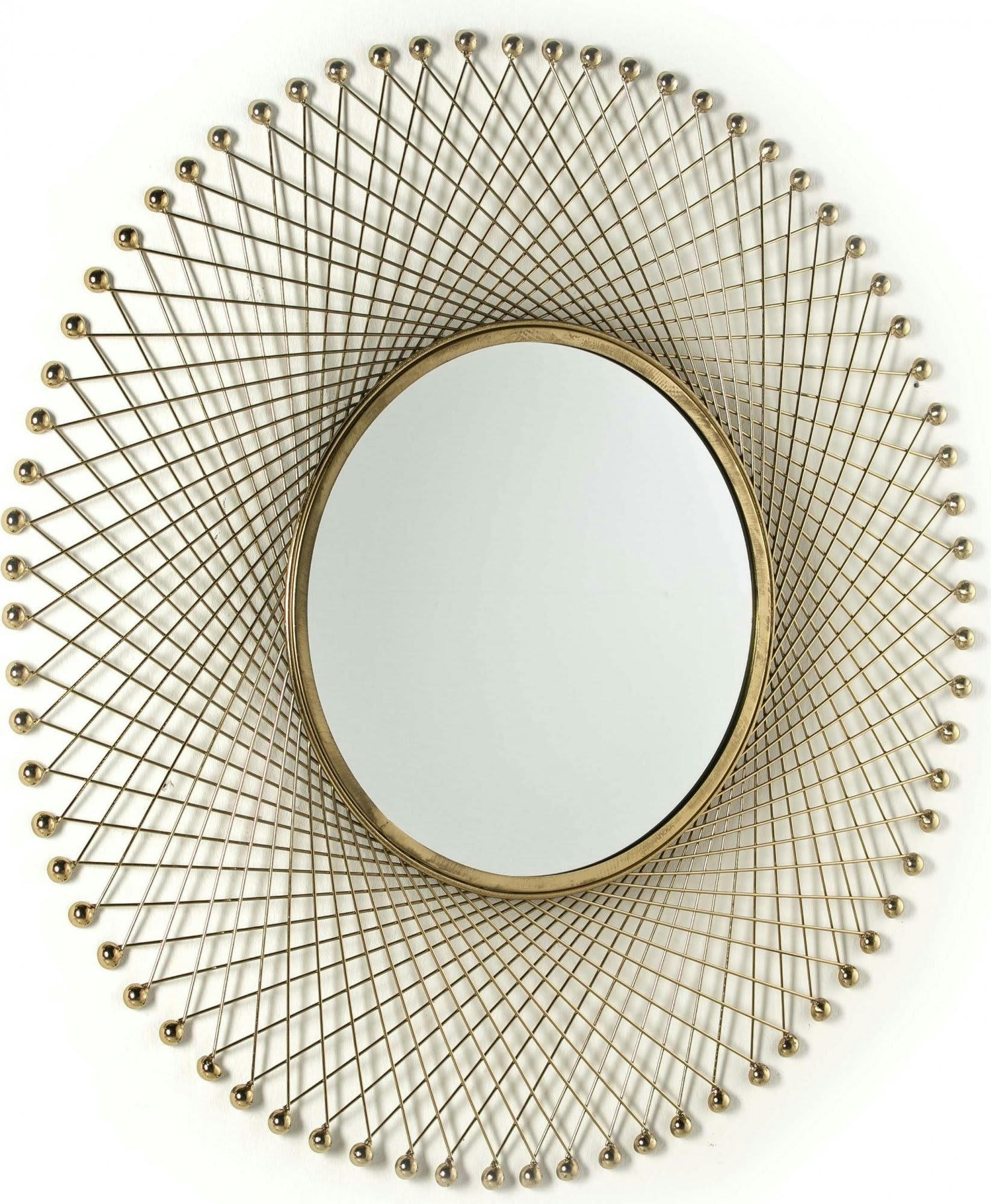 AMES - Miroir rond or D91