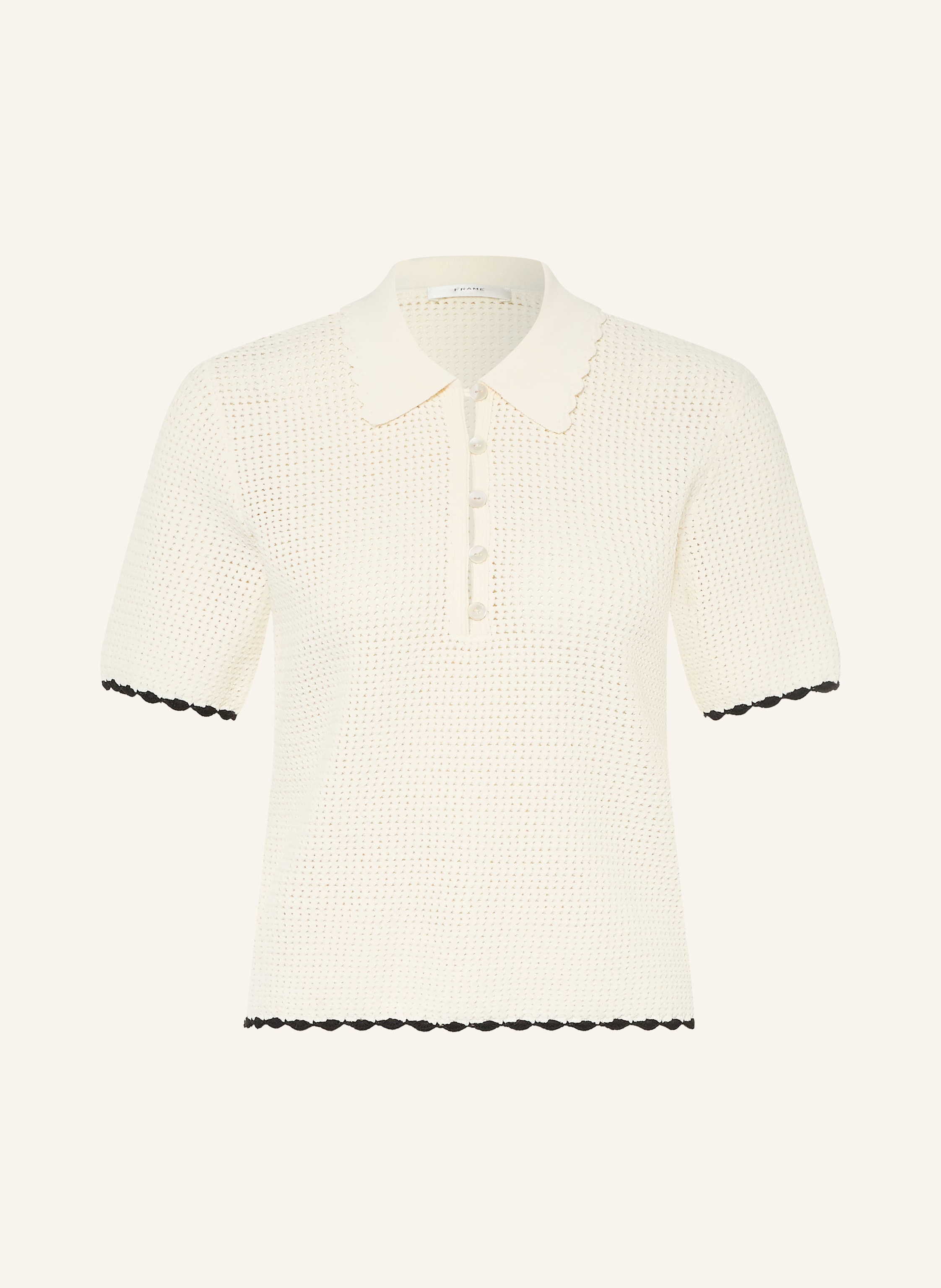 FRAME Strick-Poloshirt THE DAYBREAK POLO