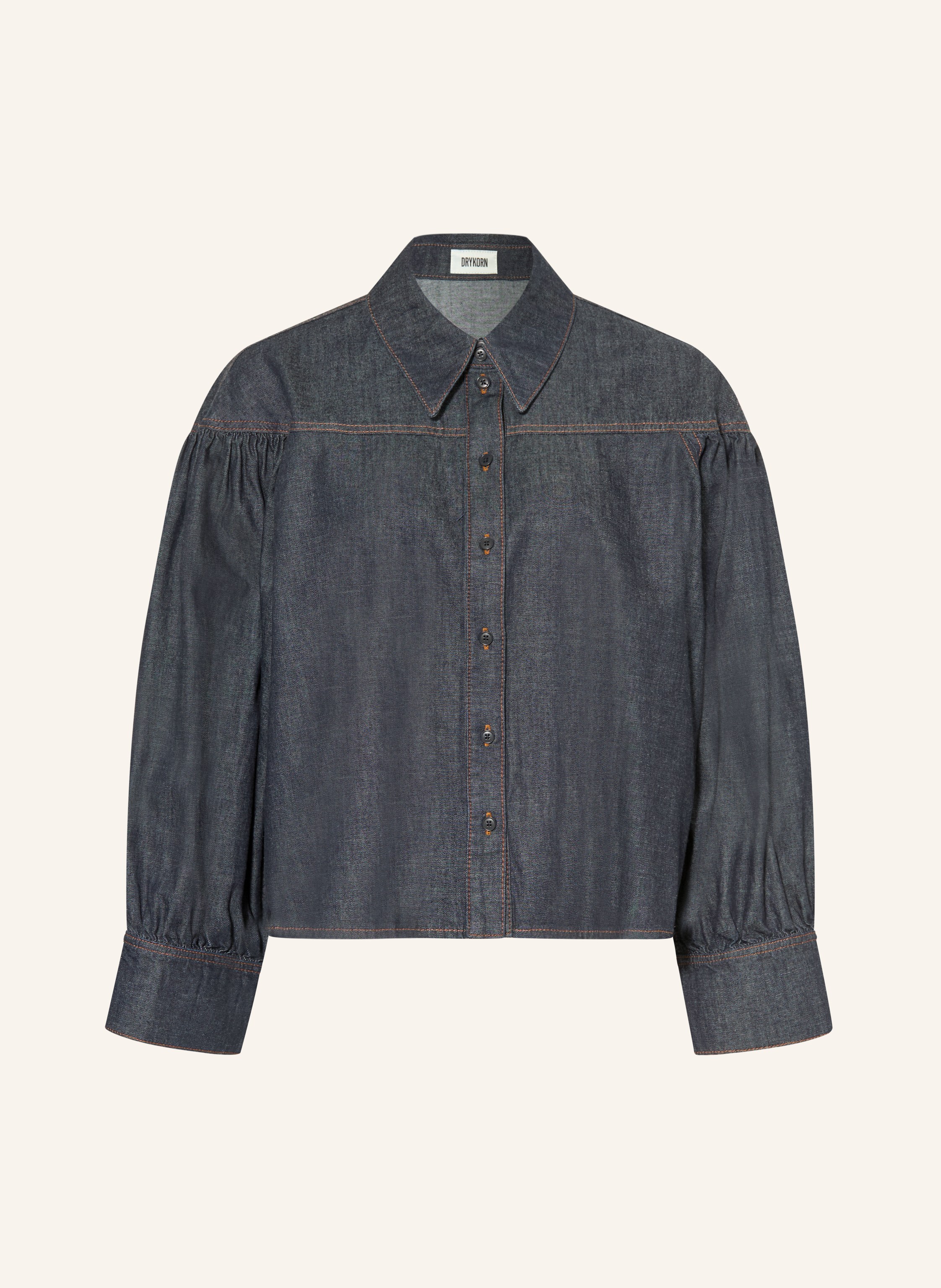 DRYKORN Hemdbluse SELENI in Jeansoptik