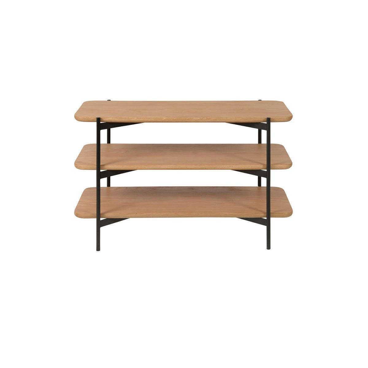 EASY - Bout de canapé en chêne et métal