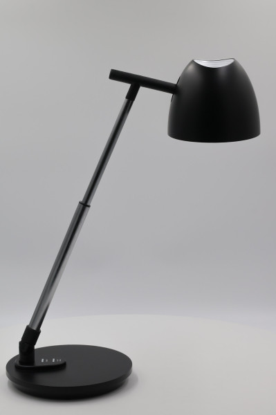 Lampka biurkowa LOLEK czarna LED 7W 3000-6500K 550lm Kaja