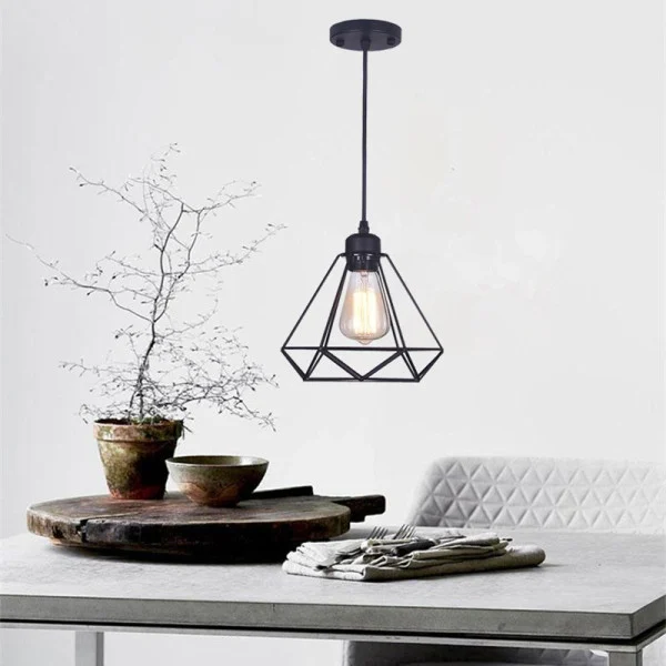 Lampa sufitowa metalowa loft r