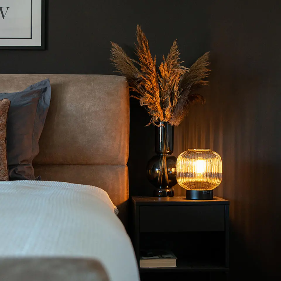 Qazqa up? en downlight lamp karel zwart e27